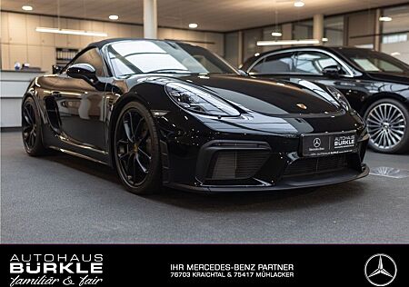 Porsche Boxster gebraucht kaufen Porsche Boxster 718 Spyder 1.Hand+MwSt! PDK,PDLS+,Bose,all Black