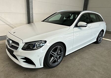 Mercedes-Benz C 220 C 220dT Aut.+ AMG-Line+Leder+AHK+Pano+M'Beam LED
