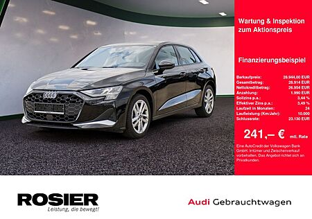 Audi A3 Sportback advanced 30 TDI AHK LED NAVI FACEL.