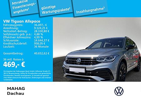 VW Tiguan Allspace Volkswagen 4Mot 2.0 TDI R-Line 7 Sitzer AH