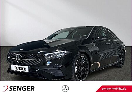 Mercedes-Benz A 200 d Limousine AMG Line Night AHK Panorama