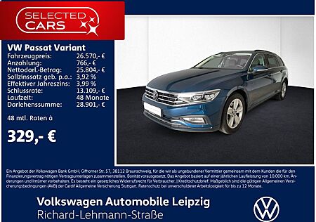 VW Passat Variant Volkswagen Business 2.0 TDI 4M DSG *IQ.Light