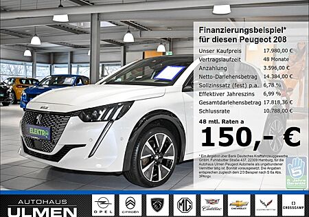 Peugeot 208 GT-LINE Allure Elektromotor 136 Navi Rückfah