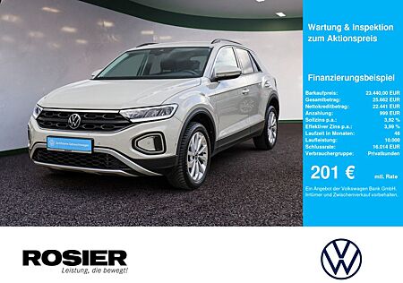 VW T-Roc Volkswagen Life 1.5 l TSI DSG AHK LED NAVI SPURH. BT