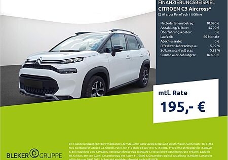 Citroën C3 Aircross PureTech 110 Shine