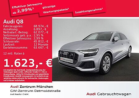 Audi Q8 50 TDI qu. tiptr. Pano/AHK/Virtual+/Kamera