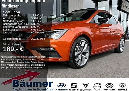Seat Leon 1.4 TSI FR ACT 6-Gang +PANO +CAM +SHZ +NAVI