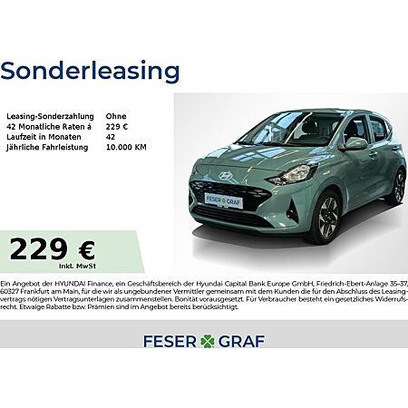 Hyundai i10 leasen