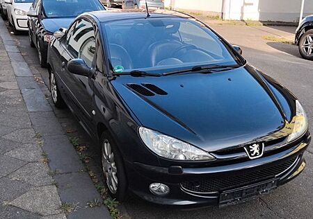 Peugeot 206 gebraucht kaufen Peugeot 206 CC Sport 110 Nacht Schwarz Sport