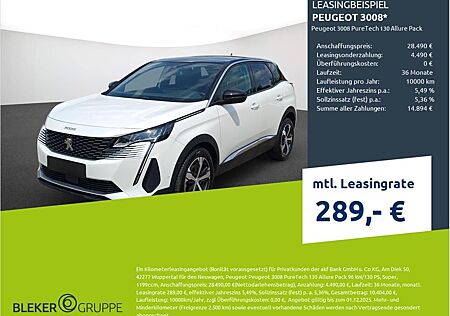 Peugeot 3008 PureTech 130 Allure Pack