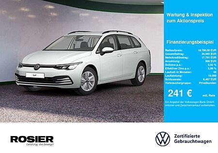 VW Golf Volkswagen VIII Variant Life 1,0 l TSI ACC LED SPURH.