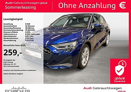 Audi A3 Sportback 35 TDI S tronic FLA AHK SpurH LM