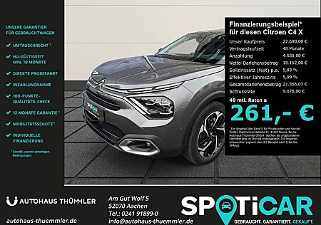 Citroën C4 X Shine HUD Navi Digitales Cockpit Soundsyste