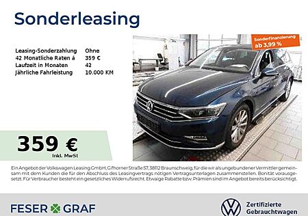 VW Passat Variant Volkswagen Elegance 2.0 TDI DSG Navi AHK SiH
