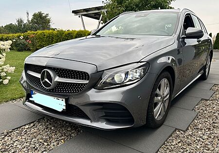 Mercedes-Benz C 180 T Autom. AMG Navi Vollleder AHK