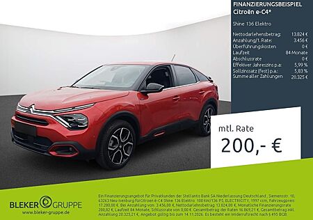 Citroën C4 Shine 136 Elektro