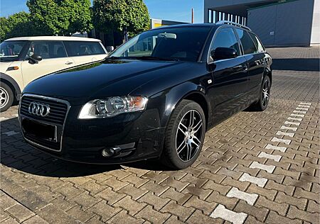 Audi A4 Avant 2.0 B7 E8 schwarz, Glanzpaket mit AHK