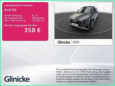 Audi Q2 35 TFSI S line AHK LED LM 18" Navi PDC+RFK Te