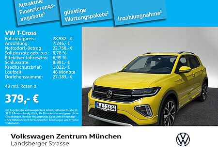 VW T-Cross Volkswagen 1.5 TSI R-Line AHK ACC IQ.Light Navi Rea