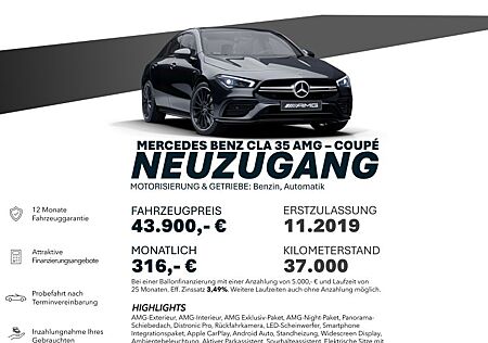Mercedes-Benz CLA 35 AMG 4MATIC/PANO/RÜCKF/MEMORY/BURM LED Bi