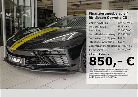 Chevrolet Corvette C8 Stingray Cabrio 6.2 V8 3LT Voll Z51 Lift Magn