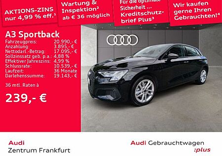 Audi A3 Sportback 40 TFSI e S tronic LED DAB Tempomat