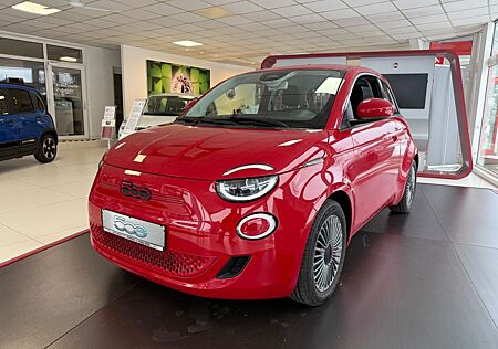 Fiat 500E Red+LED+Navi+Sitzheizung