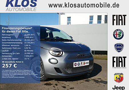 Fiat 500E ICON 42kWh NAVI ALU KLIMAAUTOMATIK CARPLAY