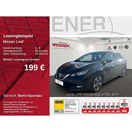 Nissan Leaf leasen