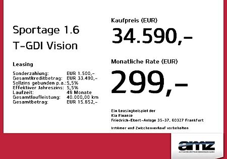 Kia Sportage 1.6 T-GDI über 12.000 EUR Nachlass!