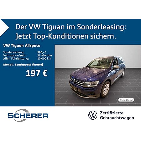 VW Tiguan Allspace leasen