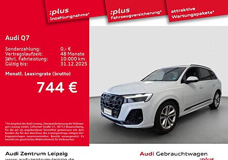 Audi Q7 45 TDI q. S line *Matrix*AHK*HuD*Pano*7-Sitze