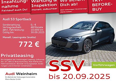 Audi S3 Sportback 2.0 TFSI Navi Sound Matrix uvm