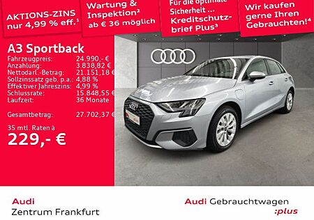 Audi A3 Sportback 40 TFSI e S tronic LED DAB PDC Temp