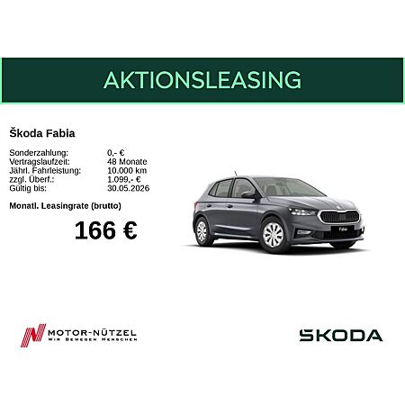 Skoda Fabia leasen