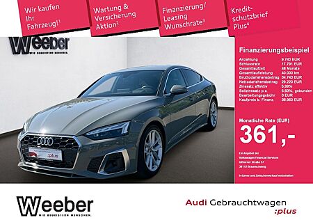 Audi A5 Sportback S line HUD*AHK*MATRIX*STANDHEIZ*NAV