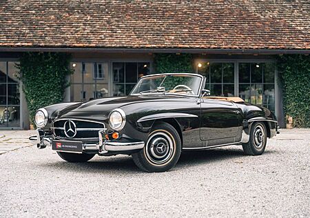 Mercedes-Benz 190 SL vollrestauriert in Tabakbraun - matching