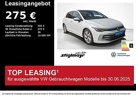 VW Golf Volkswagen Style 1.5 TSI DSG Matrix-LED+Kamera+18Ž