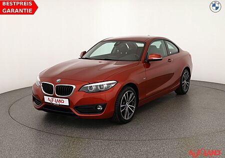 BMW 218i Coupe Sport Line LED Navi Sitzheizung PDC