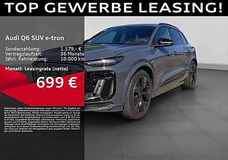 Audi Q6 e-tron Q S LINE EDITION ONE GREY KAMERA NAVI