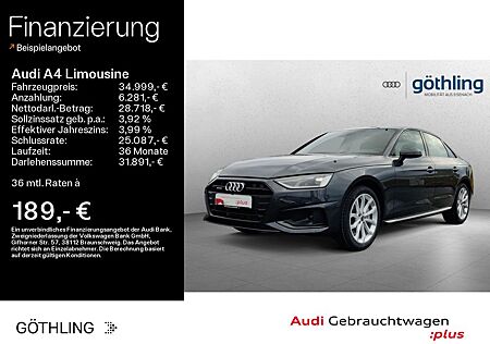 Audi A4 Limousine 40 TDI quattro *LED*Navi+*Kam*Optik