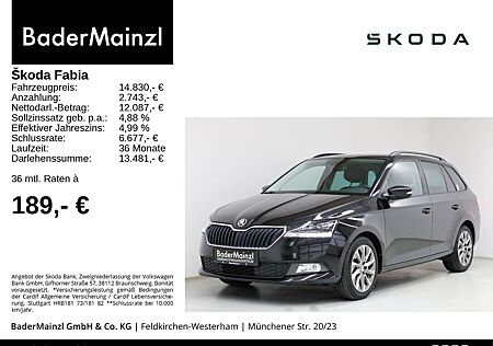 Skoda Fabia Combi 1.0 TSI Clever LED Navi PDC SHZ Alu