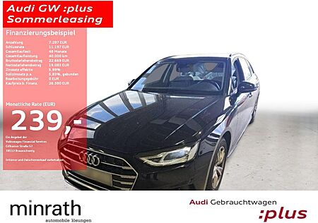 Audi A4 Avant 35 TDI advanced AHK DAB NAVI LED LM17