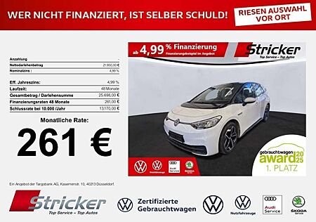 VW ID.3 Volkswagen Pro S 150/77 261,-ohne Anzahlung Navi App-C