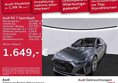 Audi RS7 RS 7 Sportback PERF.*AKRAPOVIC*MATRIX*PANO*STAND