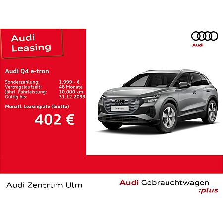 Audi Q4 e-tron leasen