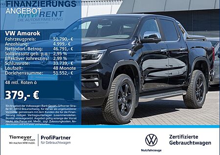 VW Amarok Volkswagen V6 STYLE 360 ST.HEIZ LEDER AHK ACC HK