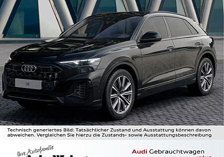 Audi Q8 45TDI qu BLACK MEMORY HuD MATRIX AHK 360° 21"