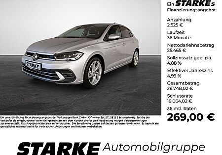 VW Polo Volkswagen 1.0 TSI DSG Style Navi LED PDC LM Tempo Kl
