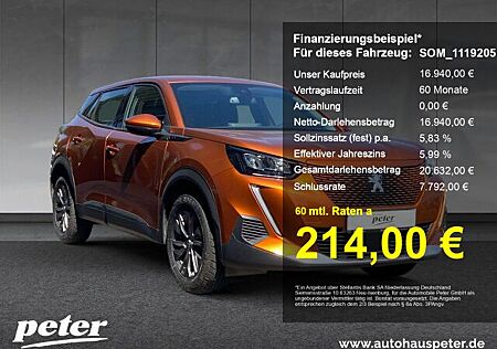 Peugeot 2008 e- Active Pack 136 +11KW OBC+SHZ+Kamera+Navi